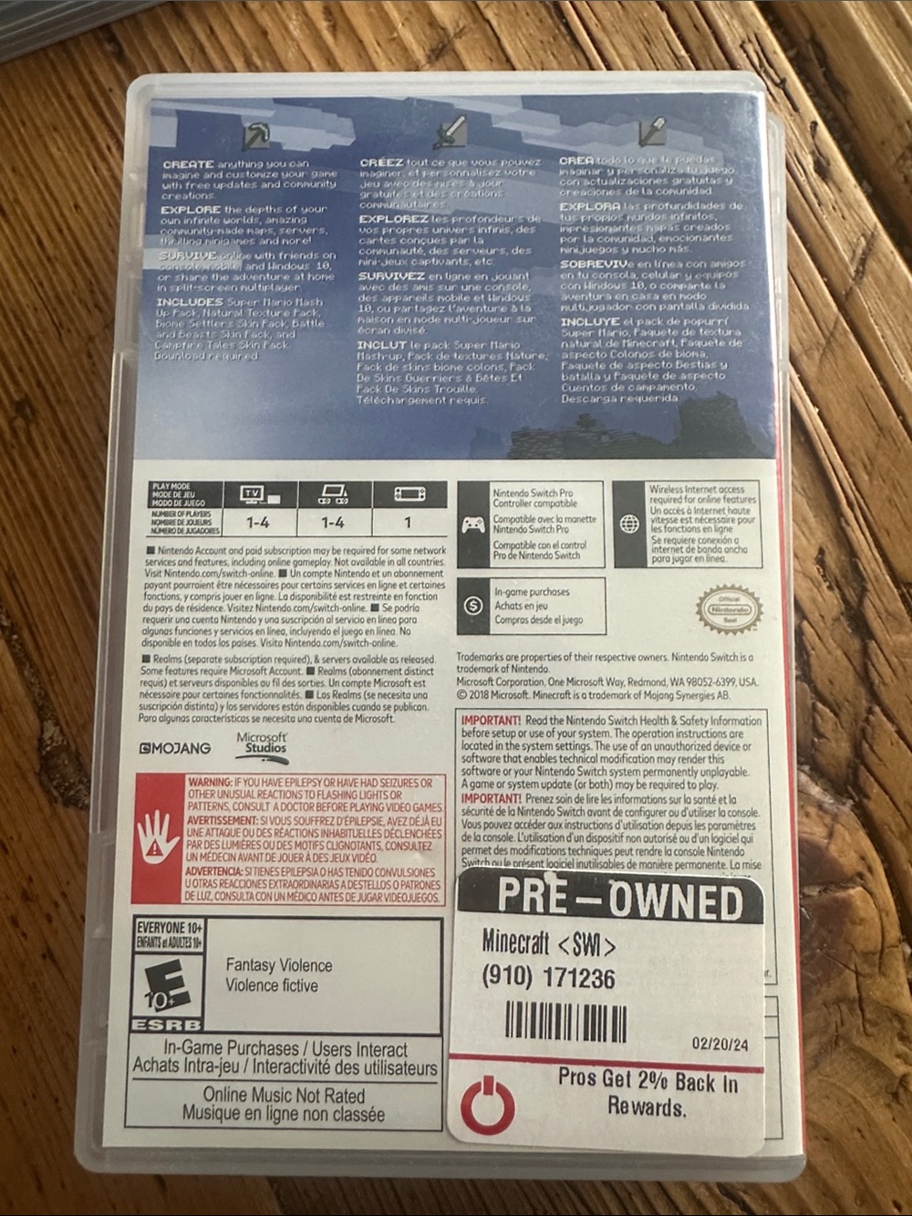 Minecraft - Nintendo Switch - Picture 2 of 3